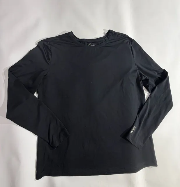Maevn Bestee Black Long Sleeve Underscrub Shirt Size XL