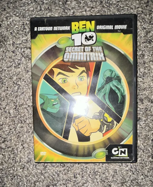 Cartoon Network Ben 10 Secret Of The Omnitrix DVD