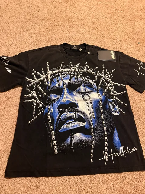 Hellstar The Path To Paradise Graphic T-Shirt Black