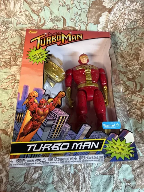 Funko Jingle All The Way Talking Turbo Man Action Figure