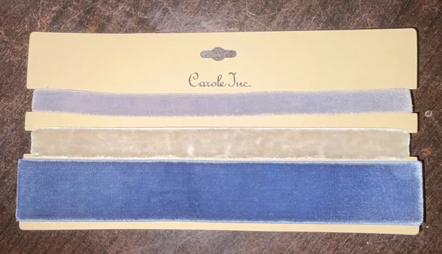 Carole Inc. Velvet Choker Set Size One Size