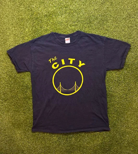 Golden State Warriors The City Graphic T-Shirt Black L