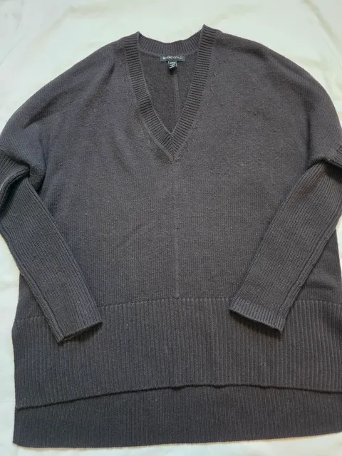 Beyond Yoga V-Neck Sweater Size S/P Wool Cashmere