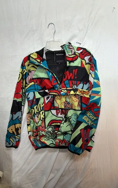 Reason Money Calls Anorak Size S Comic Windbreaker