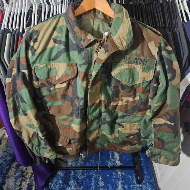 US Army Camouflage Field Jacket