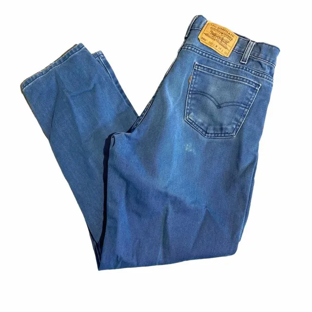 Levi's 550 Relaxed Fit Jeans 34x30 Blue Denim