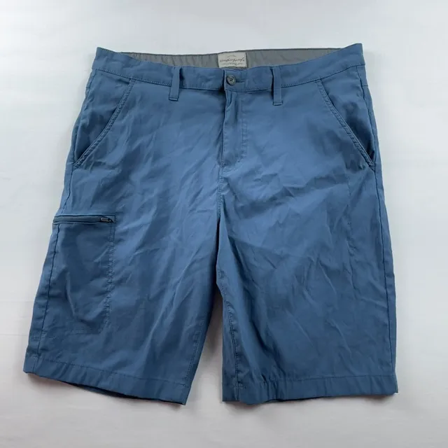 Weatherproof Vintage Regular Fit Shorts Size 36 Blue Nylon
