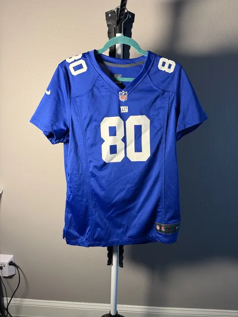 Nike New York Giants Jersey Size XL Blue Football 80