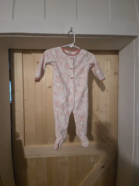 Carter's Fleece Footed Pajamas Size 6M