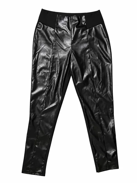 INC International Concepts Pants Size L Black Faux