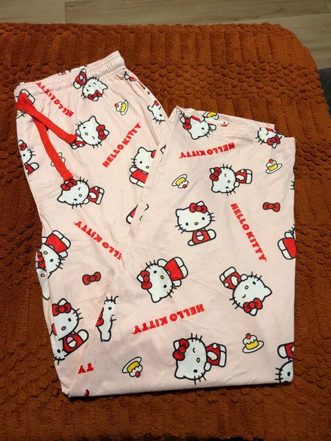 Sanrio Hello Kitty Pajama Pants Pink