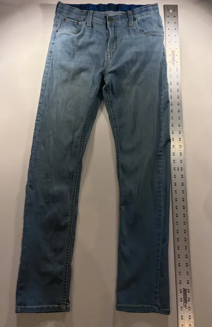 Levi's 502 Jeans Size 20 Reg Blue Denim Pants