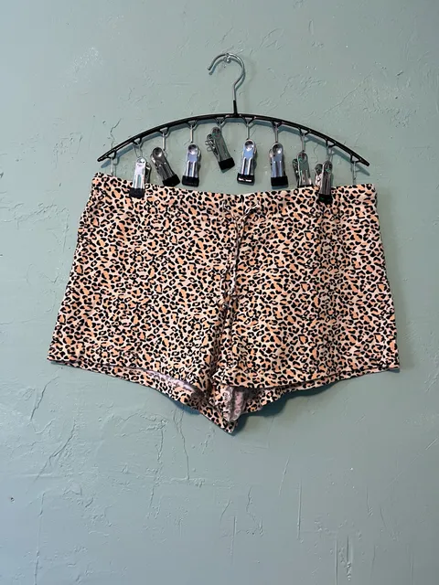 Eberjey Cheetah Print Lounge Shorts Size SM