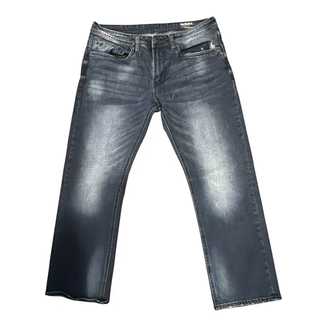 Buffalo David Bitton Evan-X Size 34x30 Slim Straight Jeans