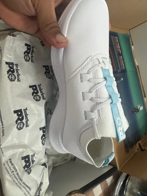 Timberland PRO Solace Max Slipon Size 5.5 White Shoes