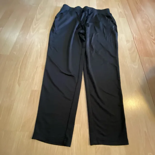 32 Degrees Cool Pants Size L Black Athleisure Drawstring