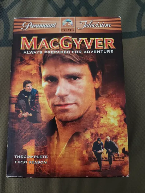 Paramount MacGyver The Complete First Season DVD 6-Disc Set