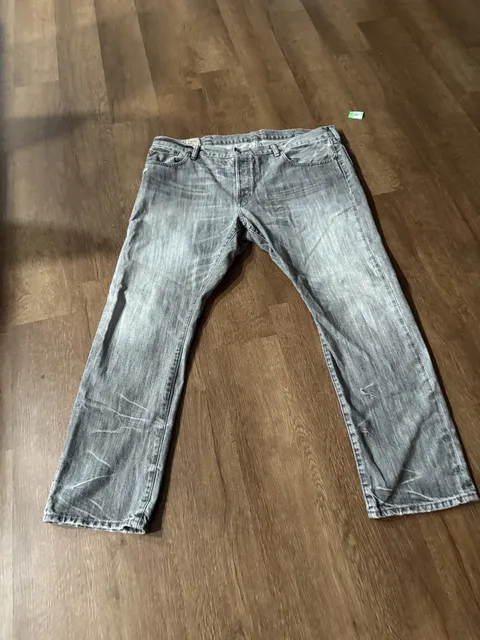 Polo Ralph Lauren Varick Slim Straight Jeans 38x30 Gray