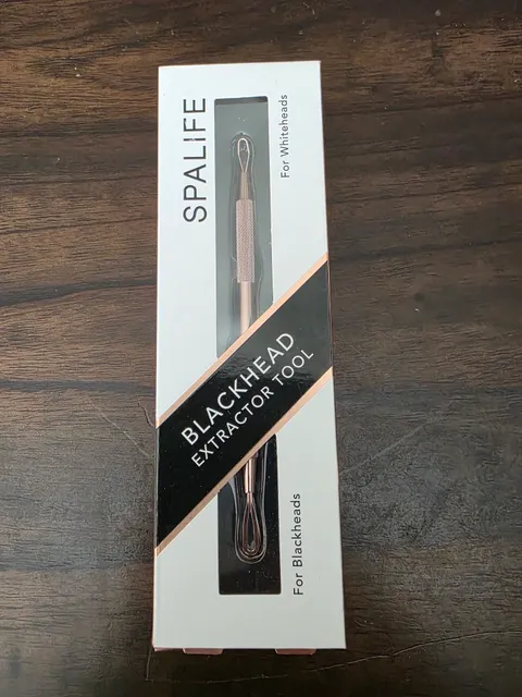 New in Box Spalife Blackhead Extractor Beauty Rose Gold Stainless Steel