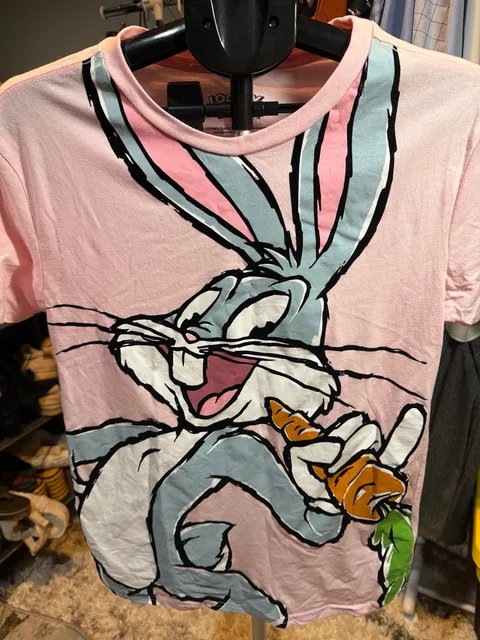 Looney Tunes Bugs Bunny T-Shirt Pink