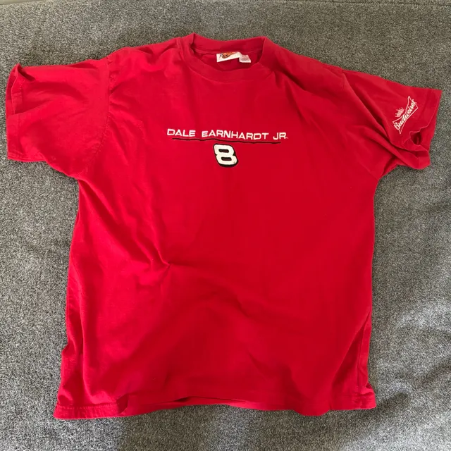 Dale Earnhardt Jr. NASCAR T-Shirt XL Red