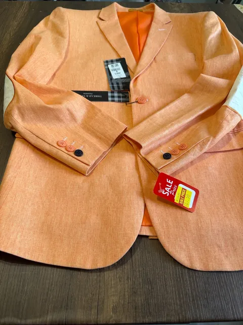 Thread & Supply Blazer Size M Orange