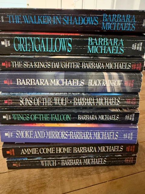 Barbara Michaels Paperback Book Lot of 9 Vintage Suspense Novels