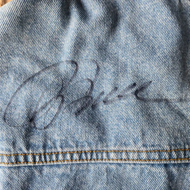 Vintage Denim Jacket Autographed Indy 500 Era  Memorabilia
