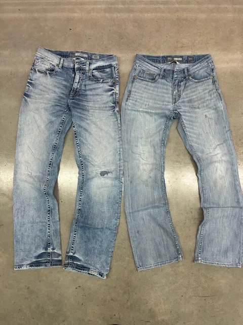 Bundle Of 4 BKE Jake Straight Jeans Size 30L Light Wash Denim