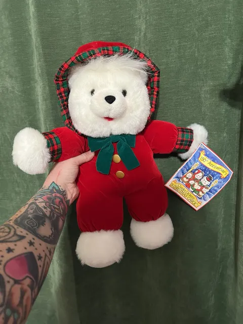 Kmart 150th Anniversary Charles Dickens A Christmas Carol Plush Bear