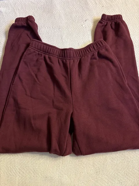 No Boundaries Sweatpants Size XS (0-2) Maroon Joggers