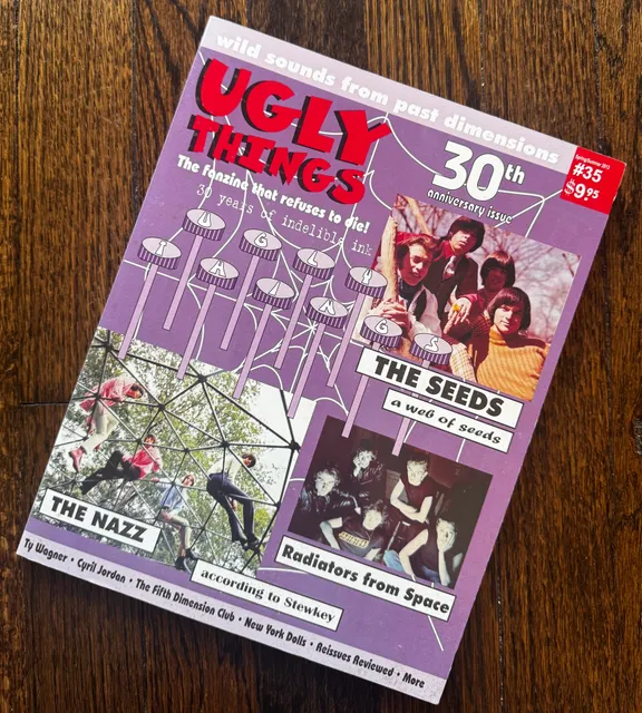 MAGAZINE Ugly Things 35 Summer 2013 The Nazz New York Dolls Seeds The Radiators