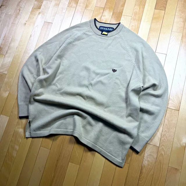 Vintage Outkast Clothing Co Sweater Mens XL 100% Wool Y2K Hip Hop Rap Andre 3000