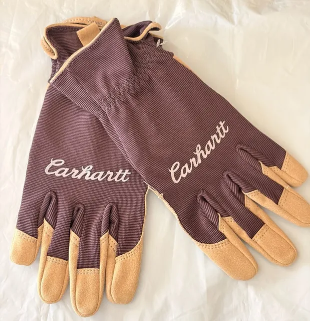 Plum Carhartt Suede Gropcore High Dexterity Gloves 