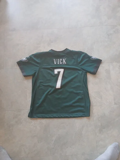 NFL Equipment Philadelphia Eagles Michael Vick Jersey Size L Green