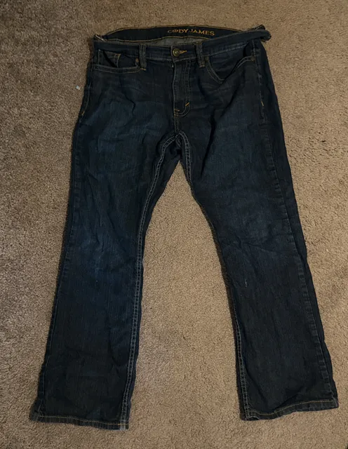 Cody James Jeans Size 34WX30L Dark Wash Denim Pants