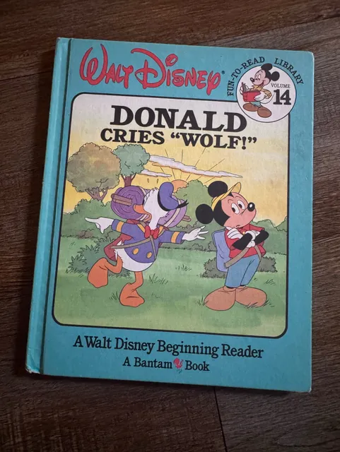 Walt Disney Donald Cries Wolf Volume 14 Fun To Read Library