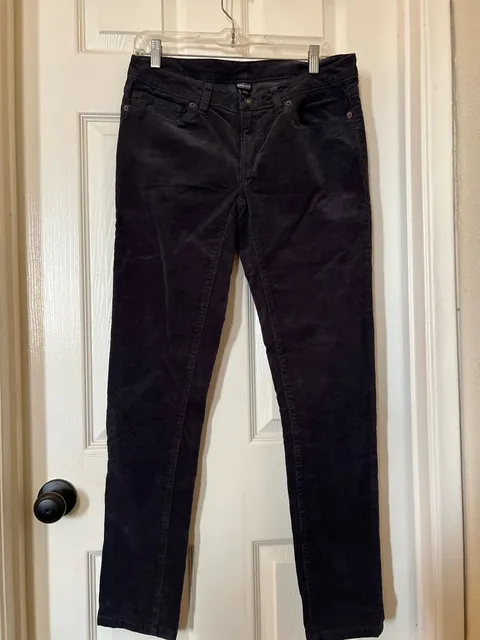 Patagonia Corduroy Pants Size 30 Charcoal Gray Organic Cotton