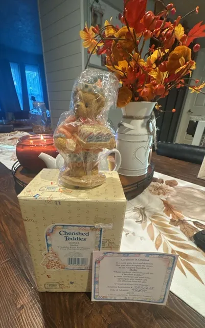 Cherished Teddies Shelby Friendship Keeps You Popping Clown Figurine #203572