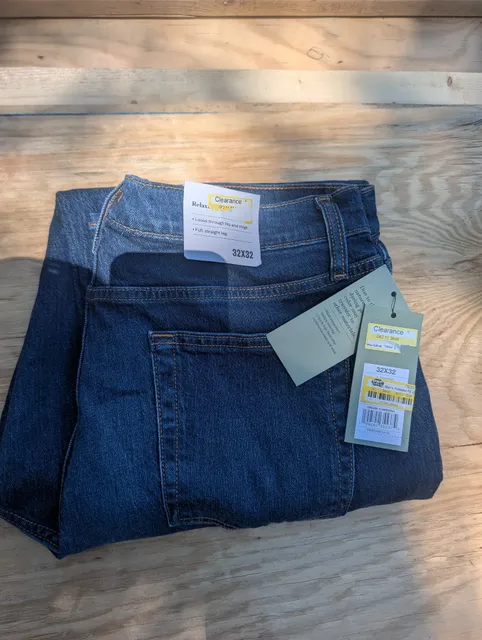 Goodfellow & Co Relaxed Fit Jeans Size 32x32 Blue