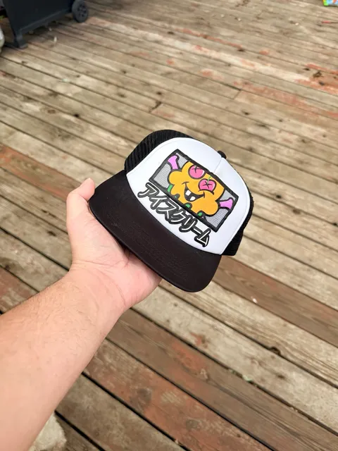 Billionaire Boys Club Icecream Japanese Graphic Trucker Hat Snapback