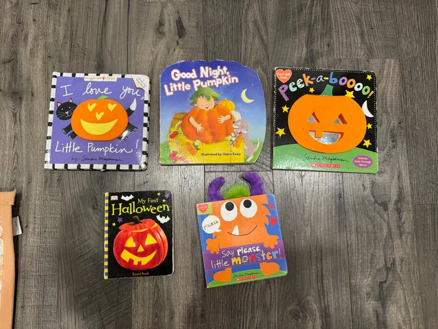 Lot of 5 Halloween Children’s Board Books
