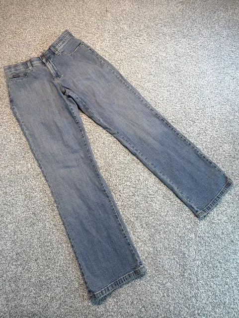 Lee Platinum classic comfort women’s 8P jeans Blue Denim Straight Leg