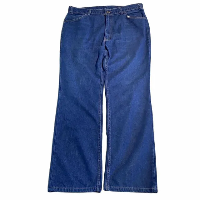 Levi's For Men Skosh More Comfort Jeans Size 44x36 Blue Denim Pants