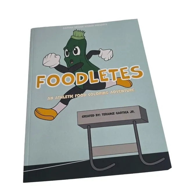 Gartica Design Studio Foodletes An Athletic Food Coloring Adventure