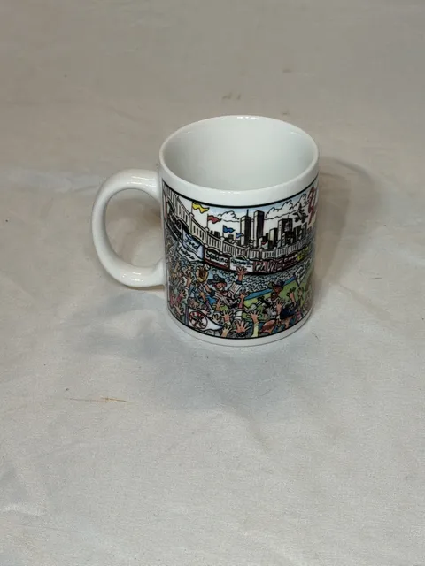 MLB New York Yankees Custom Edge Ceramic Coffee Mug