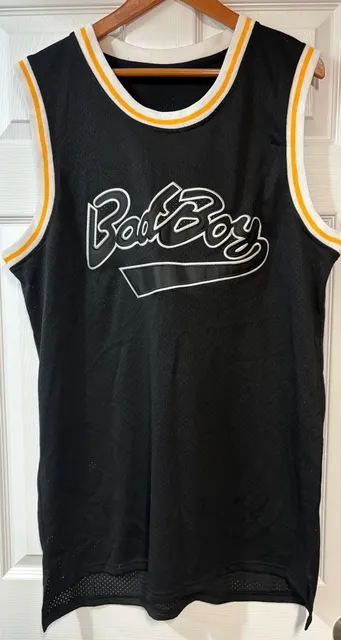 Bad Boy Smalls 72 Basketball Jersey Size 2XL Black