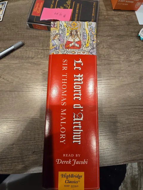 HighBridge Classics Le Morte d'Arthur Sir Thomas Malory Cassette Audiobook