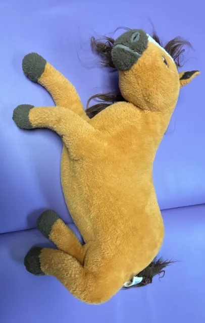 Spirit Untamed Plush Horse Stuffed Animal Toy Brown