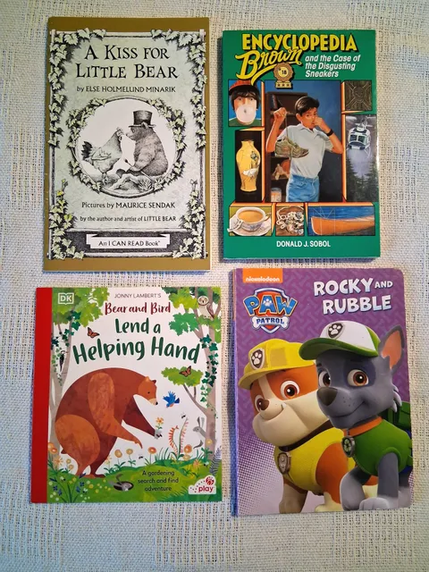 Childrens Book Lot of 4 Assorted Titles
